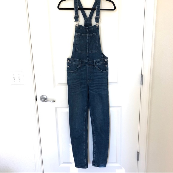 H&M Denim - H&M skinny fit denim overalls